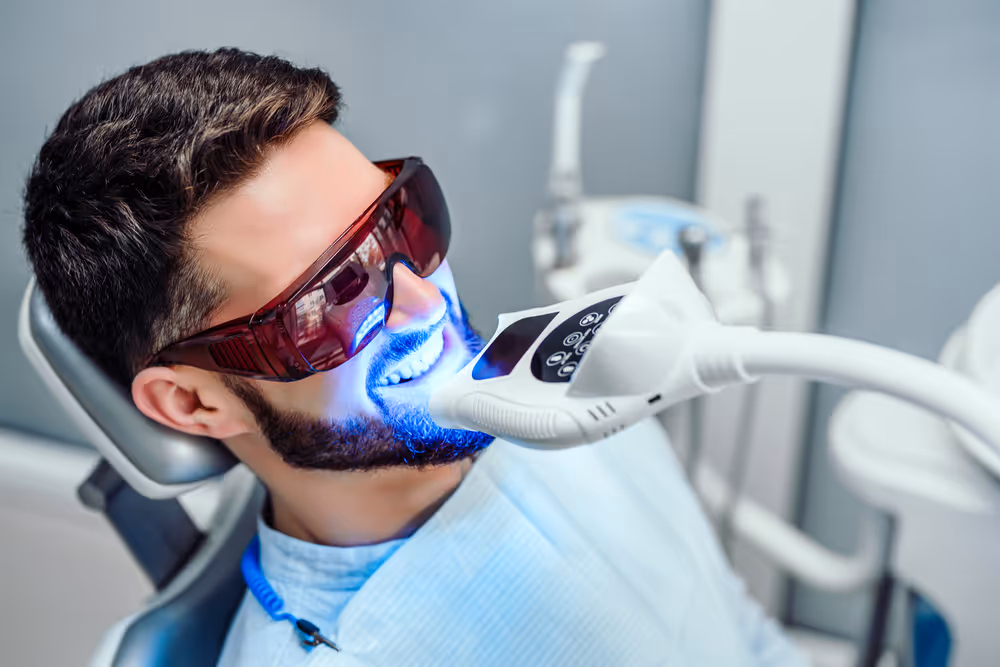 Kor teeth whitening treatment at Ray Dental in Fort Collins, CO
